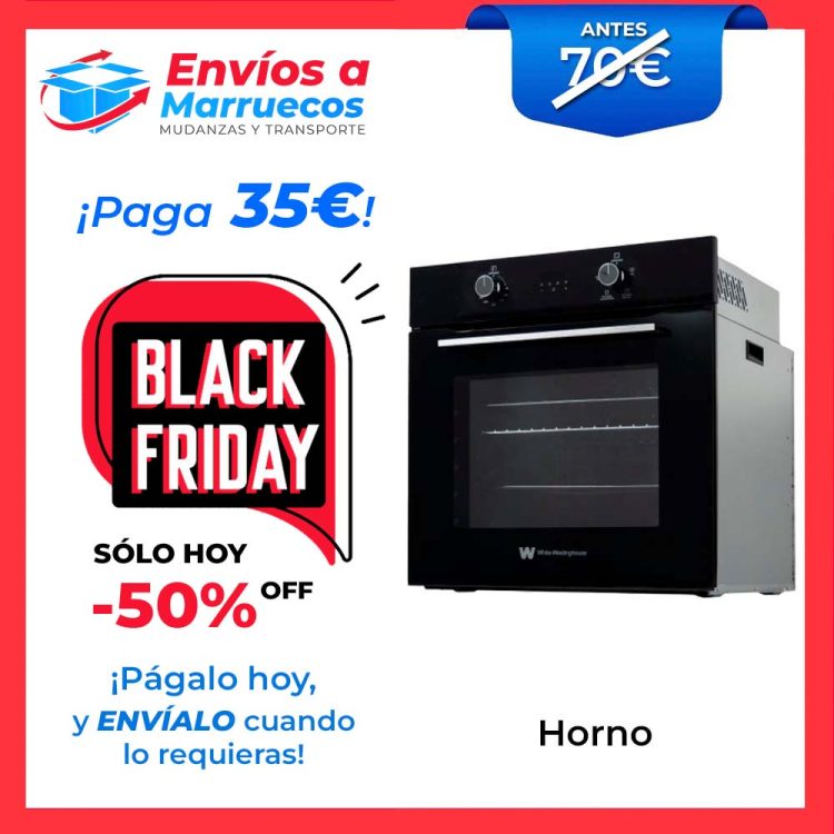 BLACK FRIDAY ENVIOS A MARRUECOS (3) horno