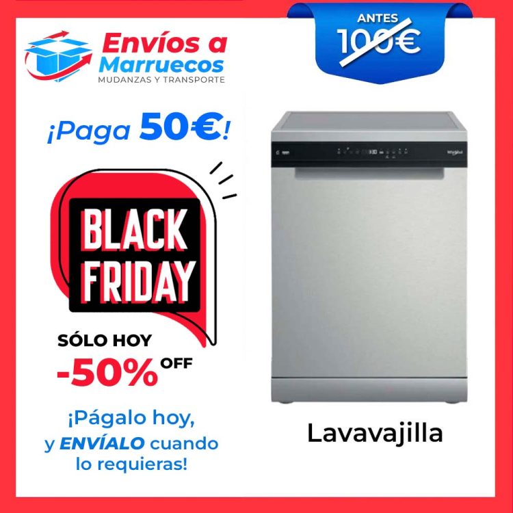BLACK FRIDAY ENVIOS A MARRUECOS (3 lavavajilla