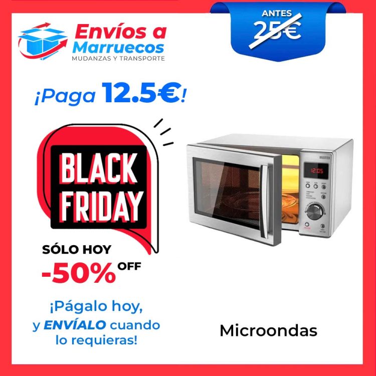 BLACK FRIDAY ENVIOS A MARRUECOS (3) microondas