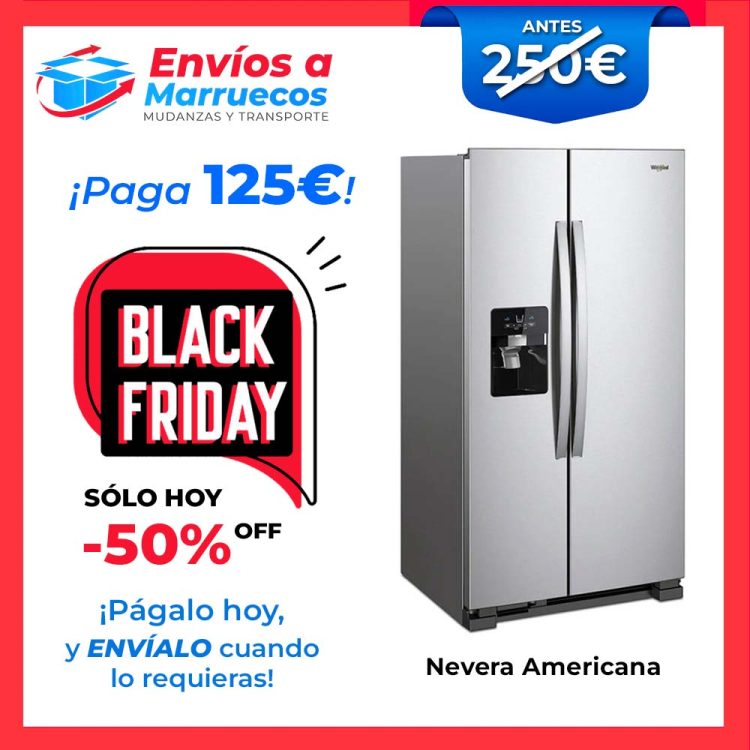 BLACK FRIDAY ENVIOS A MARRUECOS (3) nevera americana
